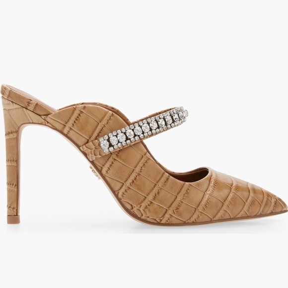 Kurt Geiger London Duke Crystal Strap Pointed Toe Shoe - NWT - Picture 4 of 9